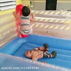 بازی کشتی کج برای بچه