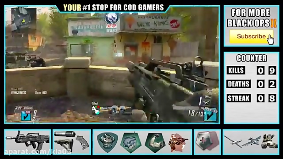 Black Ops 2 - Best FFA/Free For All Class Setup - Pro C