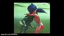 دختر کفشدوزکی و گربه ی سیاه