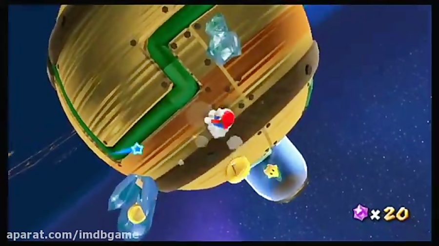 37 دقیقه با گیم پلی بازی Super Mario Galaxy