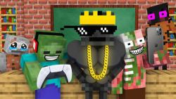 ماینکرافت مدرسه هیولا ها قسمت...