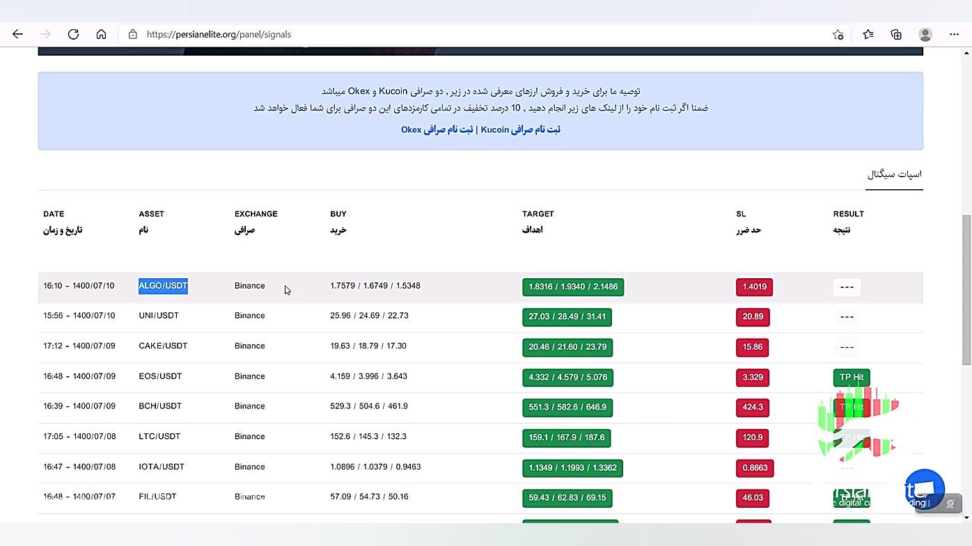 آموزش , معامله , سیگنال , ارز , دیجیتال , پرشین , الیت , | , صرافی , کوکین , گری , روش , مارتینگل , سایت , کوکین

لینک , ثبت , کوکین:
https: , www , kucoin , com , ucenter , signup?rcode=r3V3NEV

سیگنال , دیجیتال
سیگنال , دقیق , دیجیتال
www , persianelite , org