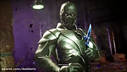 گیم پلی نبرد اسکورپین با نوب سایبات -- بازی Mortal Kombat 11