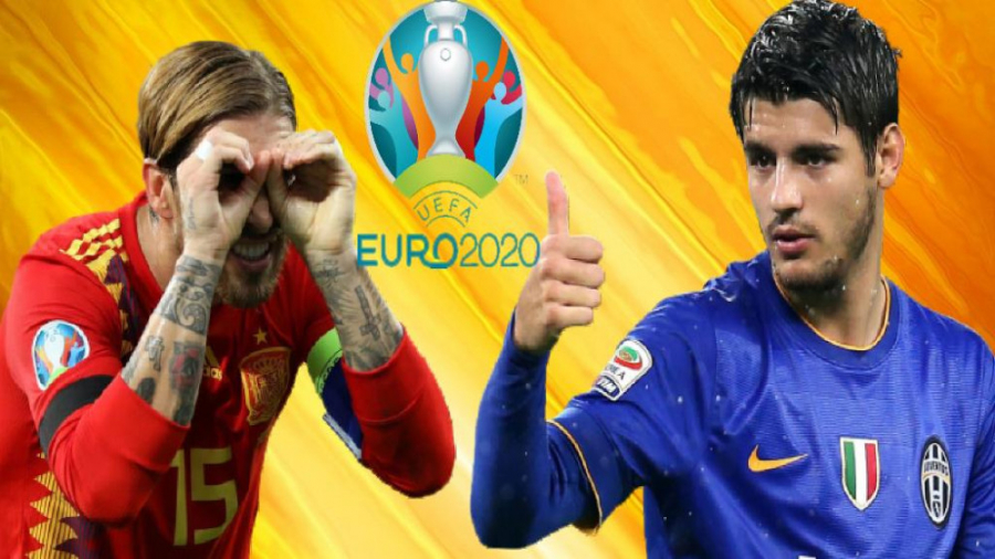 PES 2021 | گیم پلی تیم ملی اسپانیا و ایتالیا ( یورو ۲۰۲۰ )
