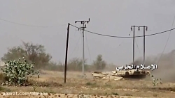 انهدام تانک آبرامز عربستان توس...