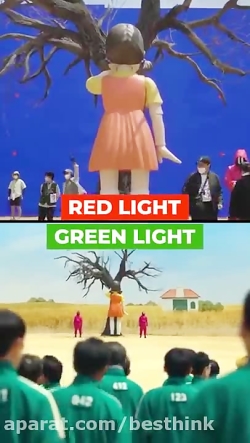 پشت صحنه سریال بازی مرکب Squid...