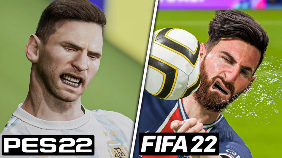 مقایسه کامل دو بازی Pes 22 و FIFA 22