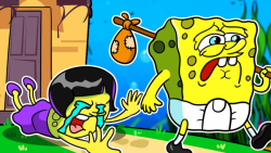 باب اسفنجی داستان غم انگیز  عز...