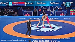 کسب مدال طلا کشتی قهر مانی جها...