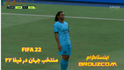گیم پلی فیفا ۲۲ منتخب جهان در...