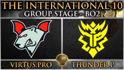 مسابقات جهانی The International 10 | مرحله گروهی Virtus.pro - IG