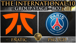 مسابقات جهانی The International 10 | مرحله گروهی Fnatic - PSG.LGD