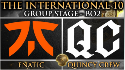مسابقات جهانی The International 10 | مرحله گروهی Fnatic - Quincy Crew