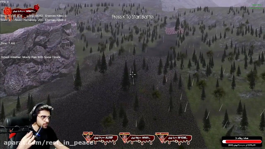 پارت 3 گیم پلی Ultimate Epic Battle Simulator میخوام ببینم ارتش ار ای پی چیکارس