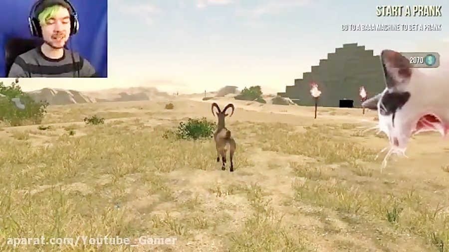 jacksepticeye play goat simulator