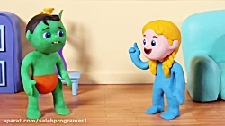 انیمیشن خمیر بازی السا و آنا...