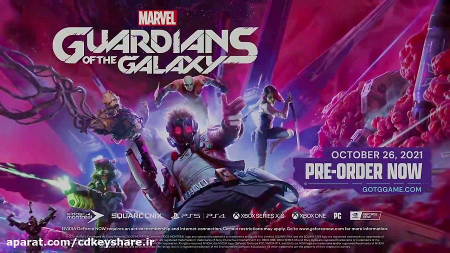 تریلر زمان انتشار Marvel#039; s Guardians of the Galaxy