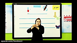 لوحه نویسی 1و2ـ پایه اول نشاط3ـ فارسی ـ شماره3