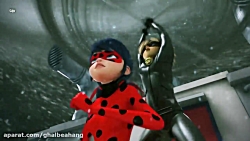 دختر کفشدوزکی و گربه سیاه دوبل...