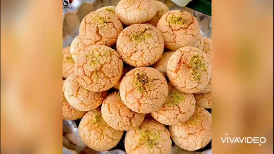 شیرینی نارگیلی_قرابیه_فوق العاده معطر و خوشمزه _مجلسی