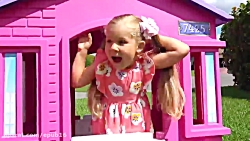 دیانا و روما  بازی با اتوبوس ه...