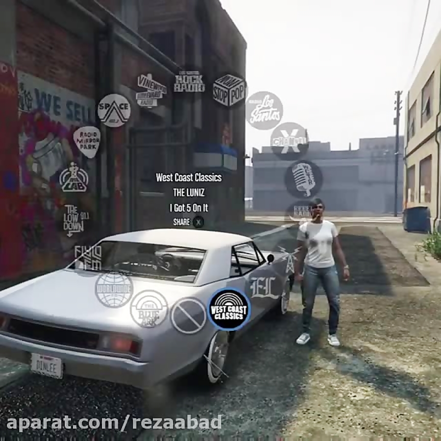 جی تی ای - GTA V - گیم پلی - صحنه های فان و خفن - بازی کامپیوتری