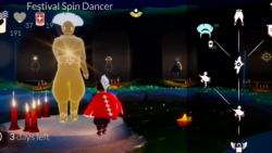 Festival spin dancer TS | Sky:children of the light
