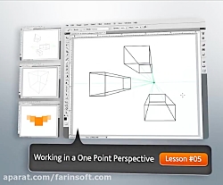 دانلود آموزش نقاشی سه بعدی و یا پرسپکتیو &ndash; مناسب برا...
