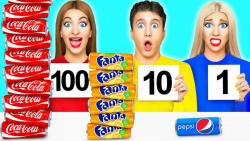 چالش 100 لایه ای زرد قرمز قرمز