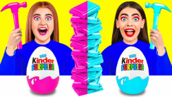 چالش دخترونه::::آبی قرمز