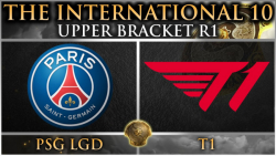 مسابقات جهانی The International 10 | آپربراکت PSG.LGD - T1