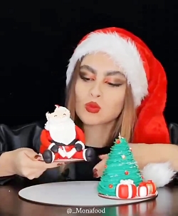 فود اسمر مونا فود  کیک بابانوئ...