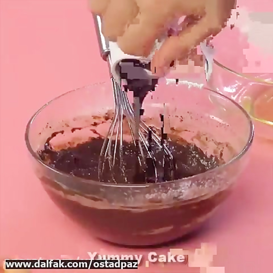 دستور پخت و تهیه کیک پزی با شکلات و بیسکویت