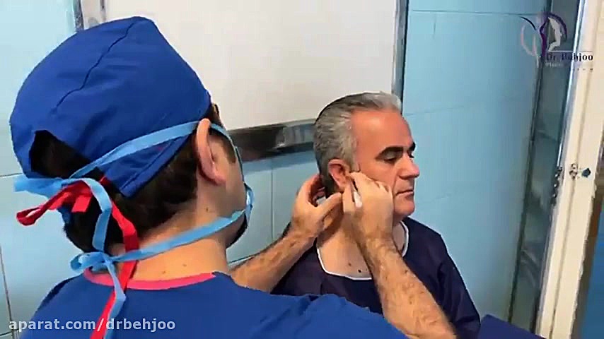 فیلم کامل جراحی لیفت صورت، پیشانی و پلک در اتاق عمل دکتر شاهین بهجو - فوق تخصص جراحی پلاستیک