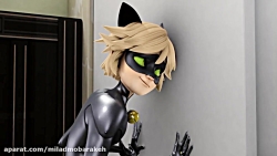 دختر کفشدوزکی و گربه سیاه دوبل...