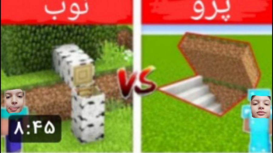فرق نوب و پرو در ماینکرافت