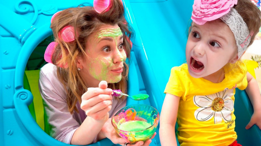 5 دقیقه با ایوا و مامان