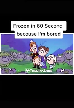 فروزن در 60 ثانیه