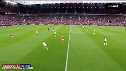 خلاصه بازی منچستریونایتد 0  لی...