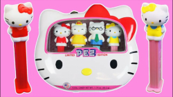 یک چمدون عروسکی پر از آبنبات ه...