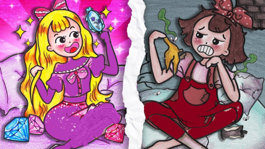 ایده های باربی  منظم و شلخته