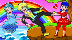 ایده کارتونی لیدی باگ کت نوار...