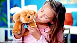 سگ رباتیک پشمالو برند snuggles little live pets کد 28185