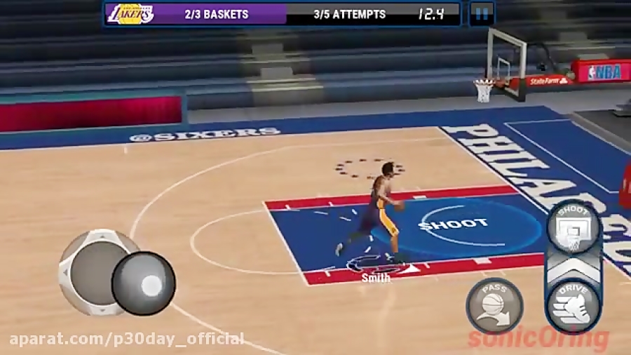 تریلر بازی اندروید NBA LIVE Mobile