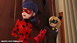 دختر کفشدوزکی و گربه سیاه دوبل...