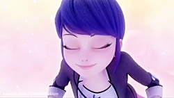 دختر کفشدوزکی و گربه سیاه دوبل...