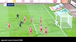 خلاصه بازی پرسپولیس و نساجی