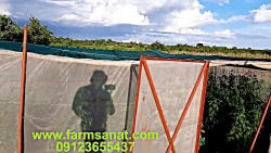 نصب توری سایه انداز قیمت توری...