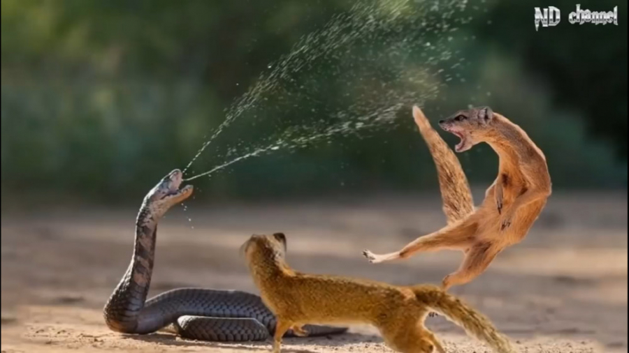 نبرد مار کبرا در مقابل مانگوس...