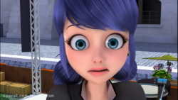 دختر کفشدوزکی و گربه سیاه دوبل...